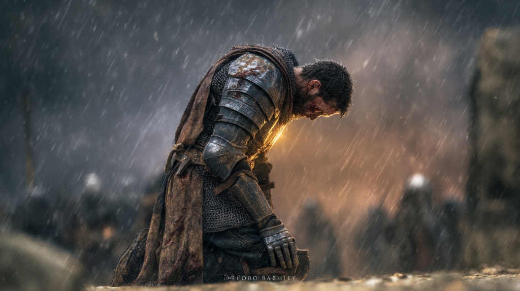 Surrender and resolve.